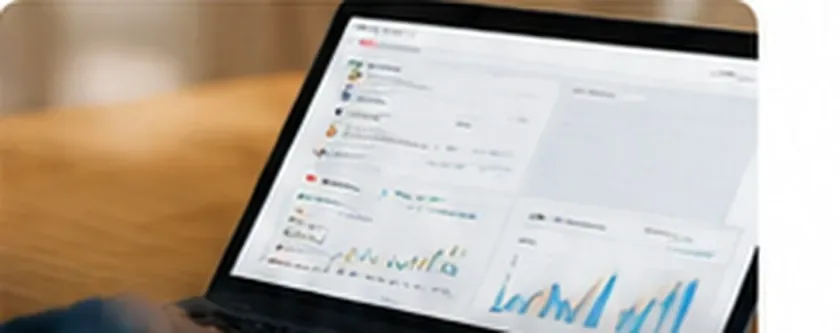 Écran d’analyse marketing et data